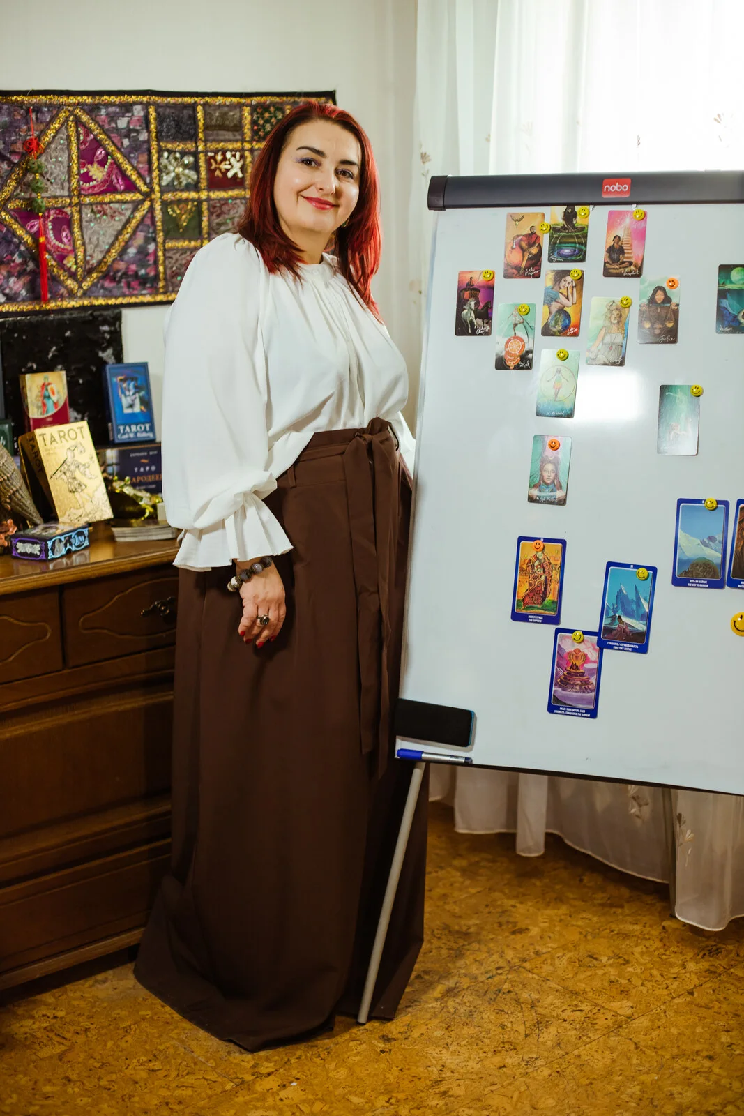 Ирина Матюлькова с колодой Таро